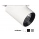Foco Downlight LED COB Orientable Redondo Ø100mm 9w CRI90, Blanco, Negro ó Gris